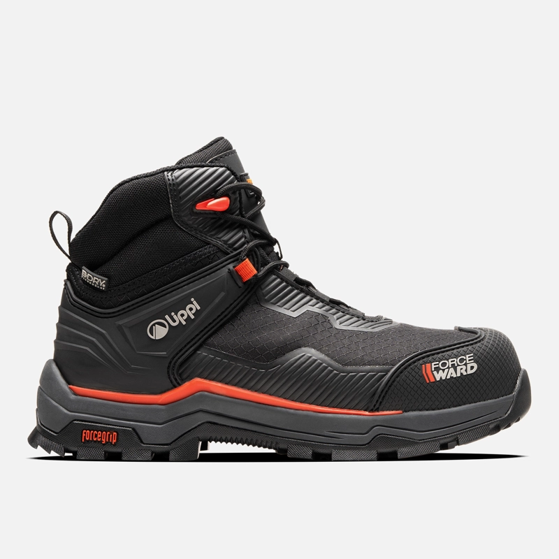ZAPATO SEGURIDAD LIPPI PRO WORK HOMBRE STRATOS MID ROJO - 1