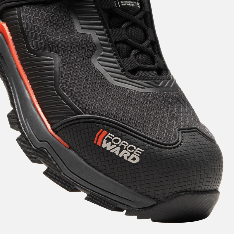 ZAPATO SEGURIDAD LIPPI PRO WORK HOMBRE STRATOS MID ROJO - 2