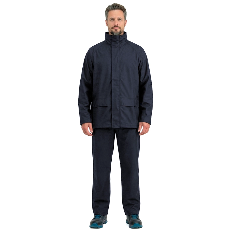 TRAJE IMPERMEABLE ALASKA PU/PVC AZUL - 1