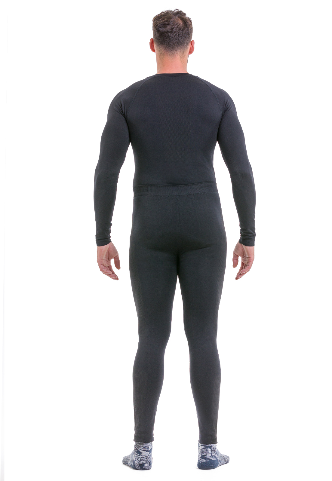 CONJUNTO HOMBRE HARDWORK INTERIOR HW PATAGONIA BLACK M L - 3