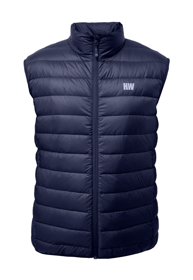 PARKA PLUMA HW PULLAY PRO SIN MANGA AZUL - 1