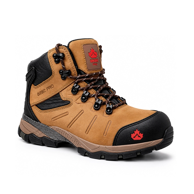 CALZADO DE SEGURIDAD QUEBEC PRO MONTREAL BROWN - 1