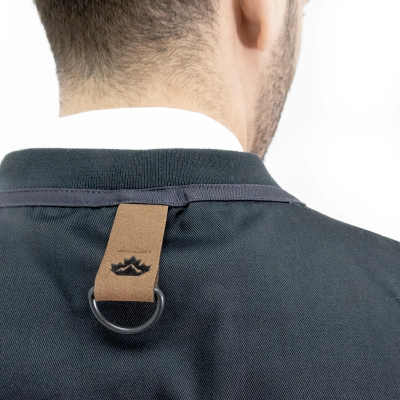 CHALECO GEOLOGO GABARDINA QUEBEC GRIS - 8