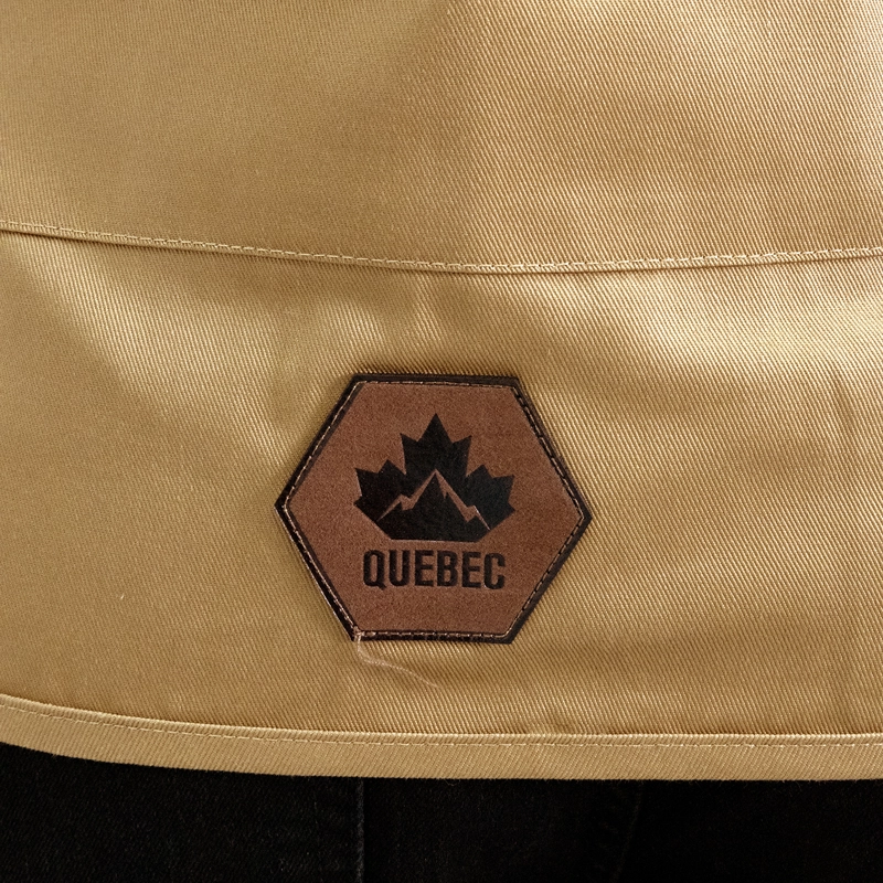 CHALECO GEOLOGO GABARDINA QUEBEC CAMEL - 7