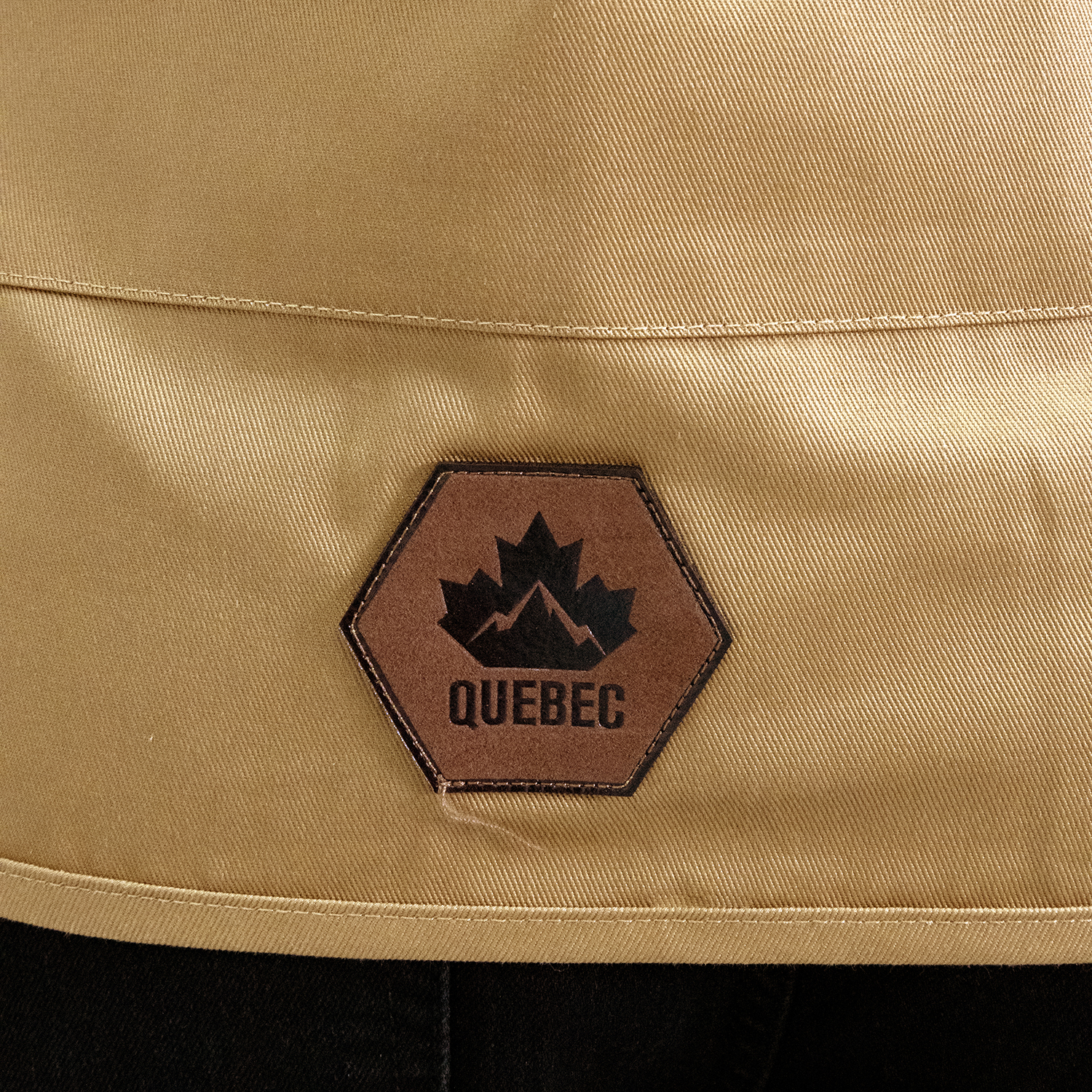 CHALECO GEOLOGO GABARDINA QUEBEC CAMEL - 8