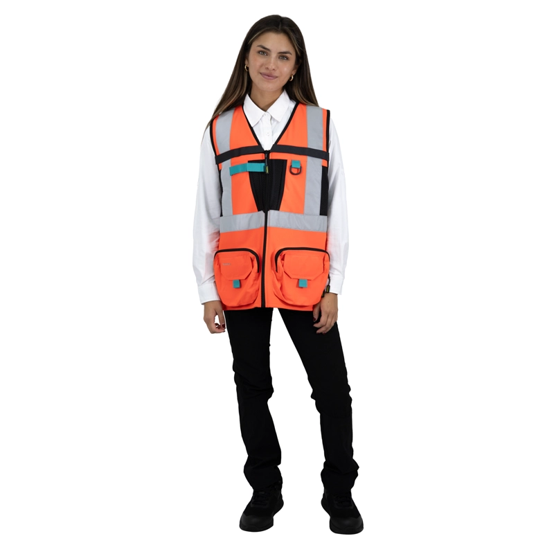 CHALECO GEOLOGO ALASKA XPERT MUJER NARANJO - 5