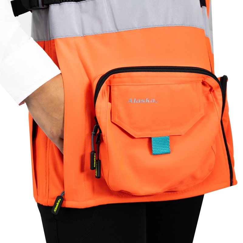 CHALECO GEOLOGO ALASKA XPERT MUJER NARANJO - 8