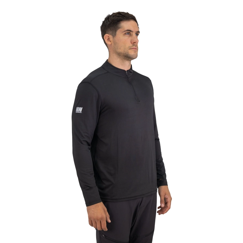 POLERA DRY FIT HW SPX MANGA LARGA HOMBRE BLACK - 5
