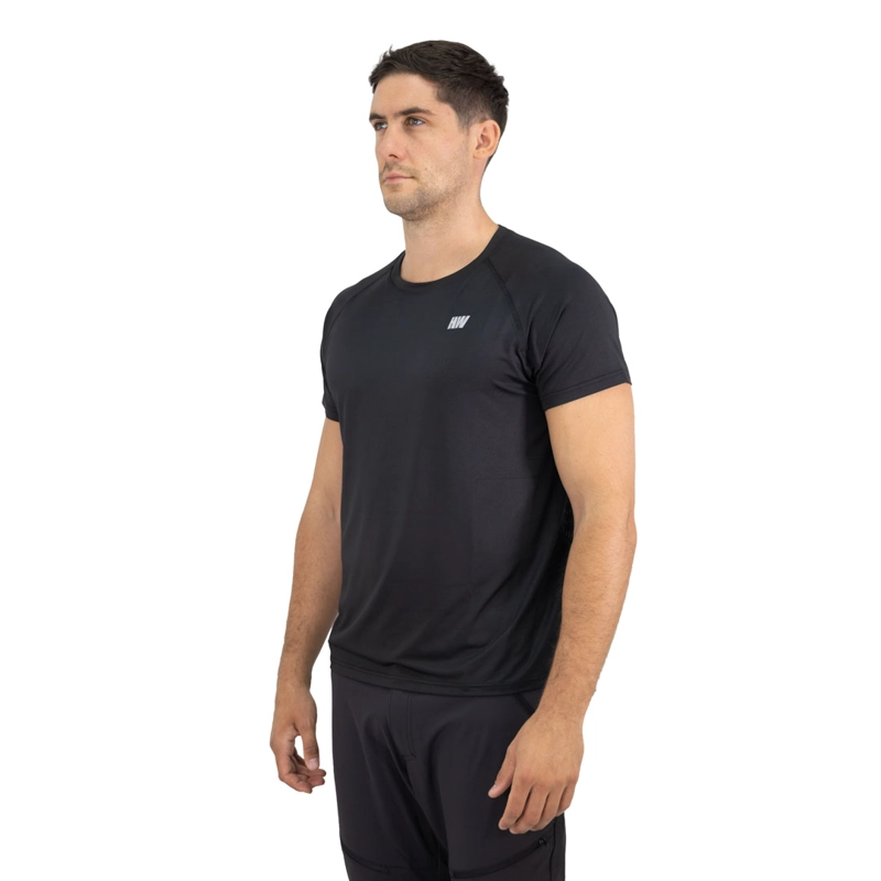 POLERA DRY FIT HW SPX MANGA CORTA HOMBRE BLACK - 2