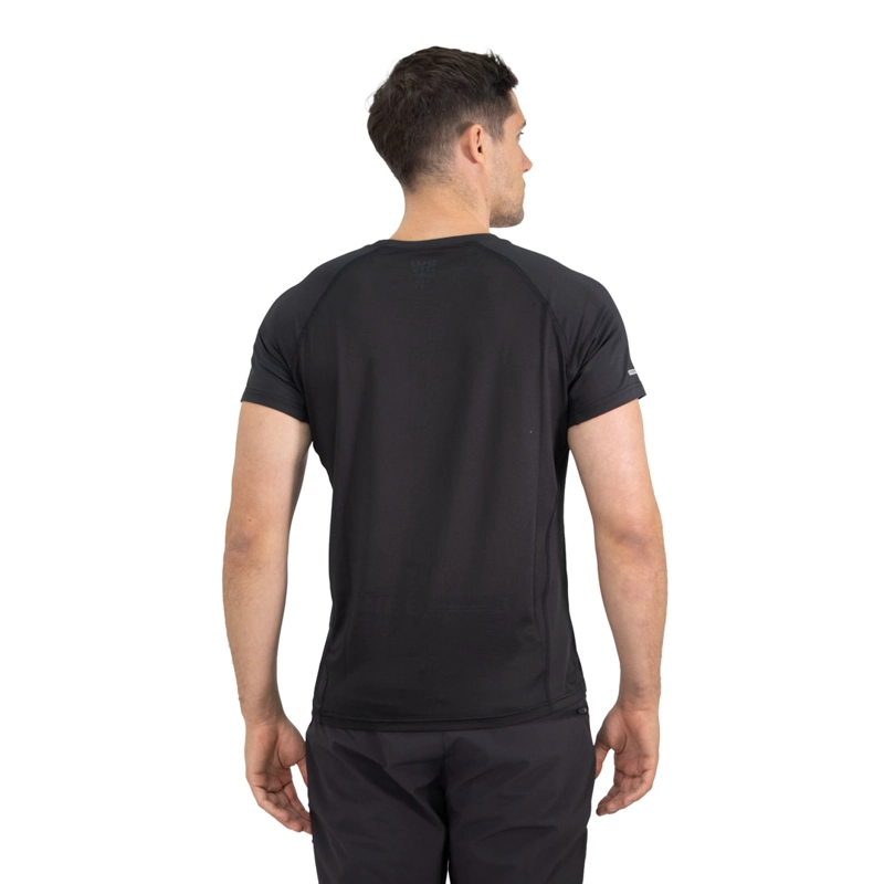POLERA DRY FIT HW SPX MANGA CORTA HOMBRE BLACK - 6