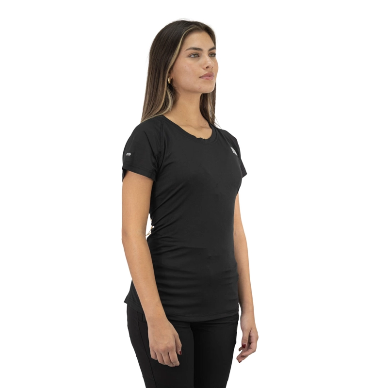 POLERA DRY FIT HW SPX MANGA CORTA MUJER BLACK - 3