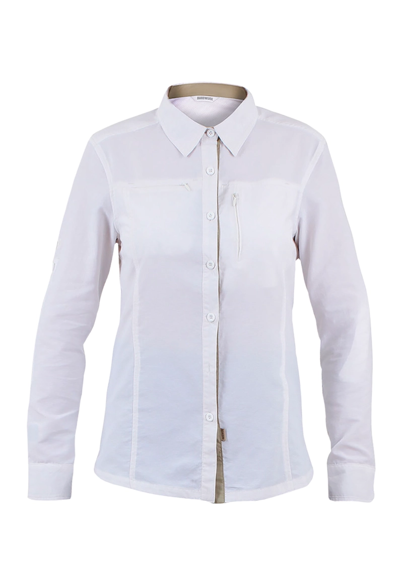 CAMISA HW ARIZONA REGULAR MUJER BLANCO - 1
