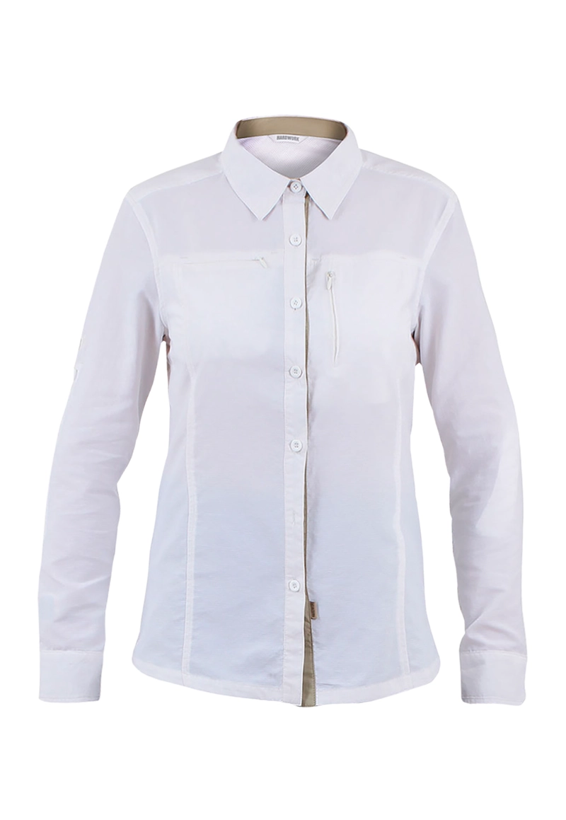 HARDWORK CAMISA HW ARIZONA REGULAR MUJER BLANCO