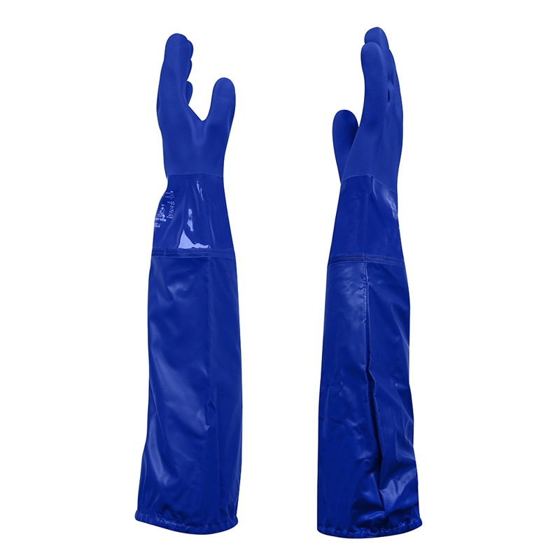 GUANTE STEELPRO AZUL BLUE LONG PLUS - 2