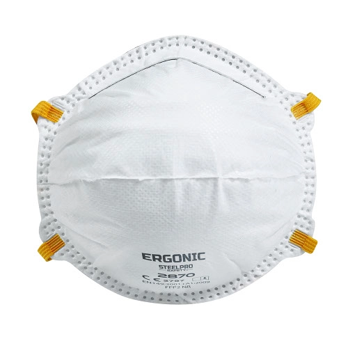 RESPIRADOR DESCARTABLE ERGONIC FFP2 (20 UN) 2870 - 1