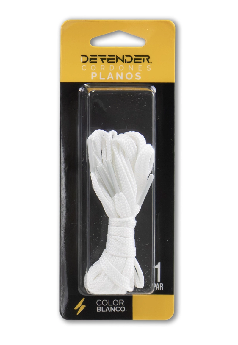 CORDONES DEFENDER PLANO BLANCO MEDIUM - 2