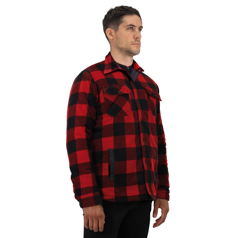 CHAQUETA HOMBRE HARDWORK ROJO FLEECE CONRAD - 3