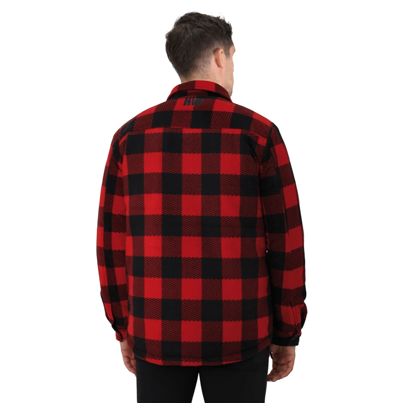 CHAQUETA HOMBRE HARDWORK ROJO FLEECE CONRAD - 4