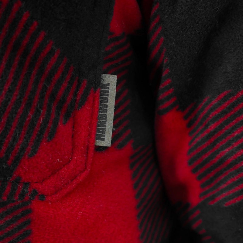 CHAQUETA HOMBRE HARDWORK ROJO FLEECE CONRAD - 6