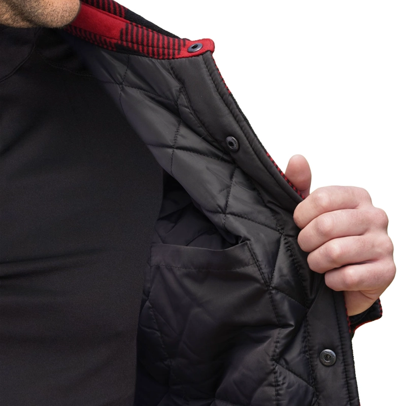 CHAQUETA HOMBRE HARDWORK ROJO FLEECE CONRAD - 7