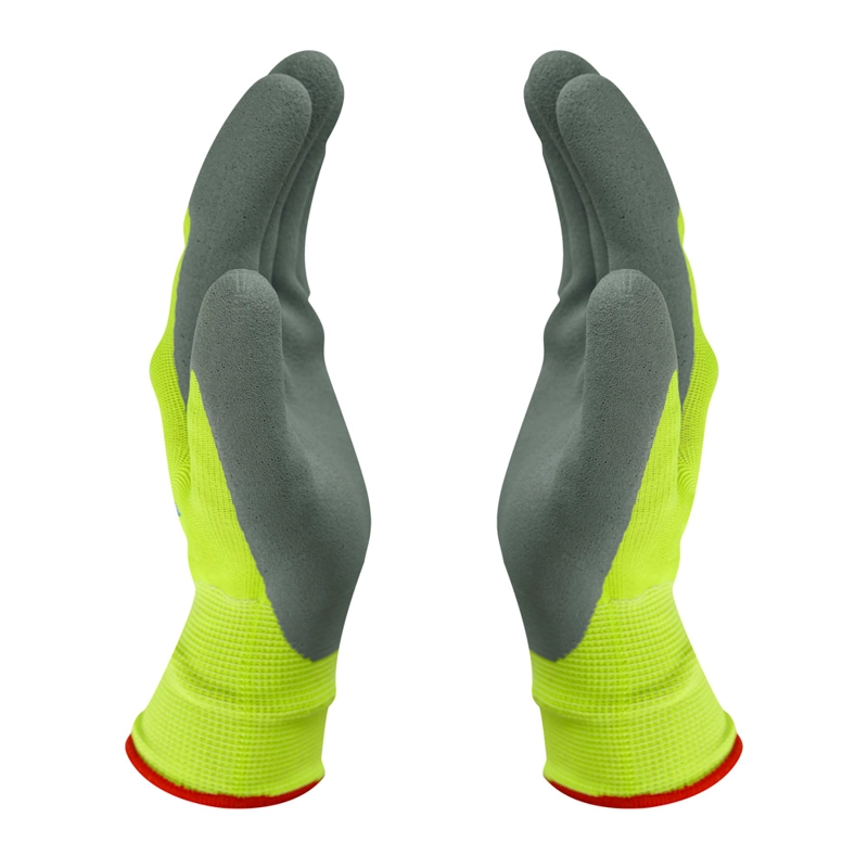 GUANTE STEELPRO AMARILLO MULTIFLEX HV LATEX FOAM TOUCH - 4