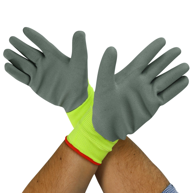 GUANTE STEELPRO AMARILLO MULTIFLEX HV LATEX FOAM TOUCH - 6