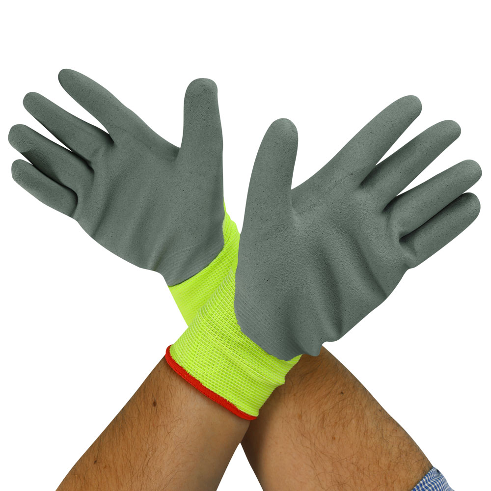 GUANTE MULTIFLEX HV LATEX FOAM TOUCH STEELPRO - 6
