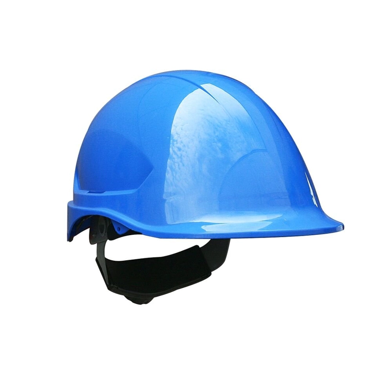 CASCO STEELPRO MTA BASIC ABS AZUL - 1