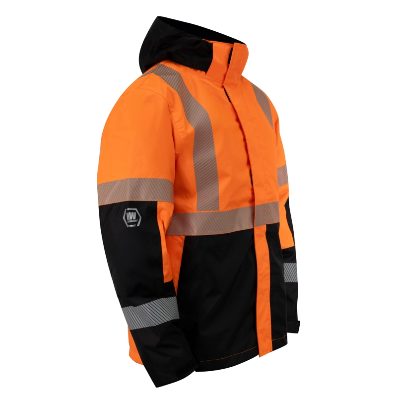 PARKA REFLECTIVA HW SKORPIO 3 EN 1 NARANJO FLUOR - 2