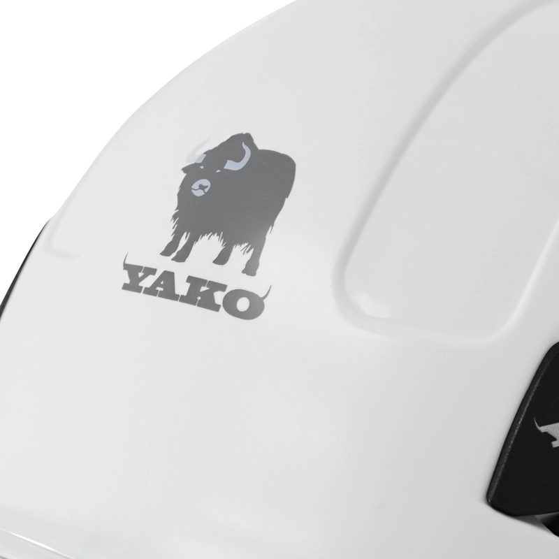 CASCO YAKO STEELPRO BLANCO CON VISERA ISP - 9
