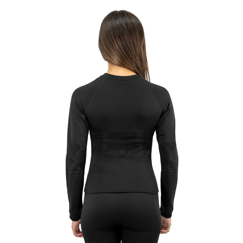 PRIMERA CAPA HW PATAGONIA SPANDEX NEGRO CAMISETA MUJER - 4