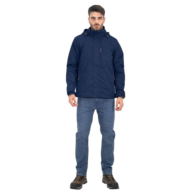 PARKA DESMONTABLE QUEBEC OTTAWA 3 EN 1 DEEP BLUE - 1