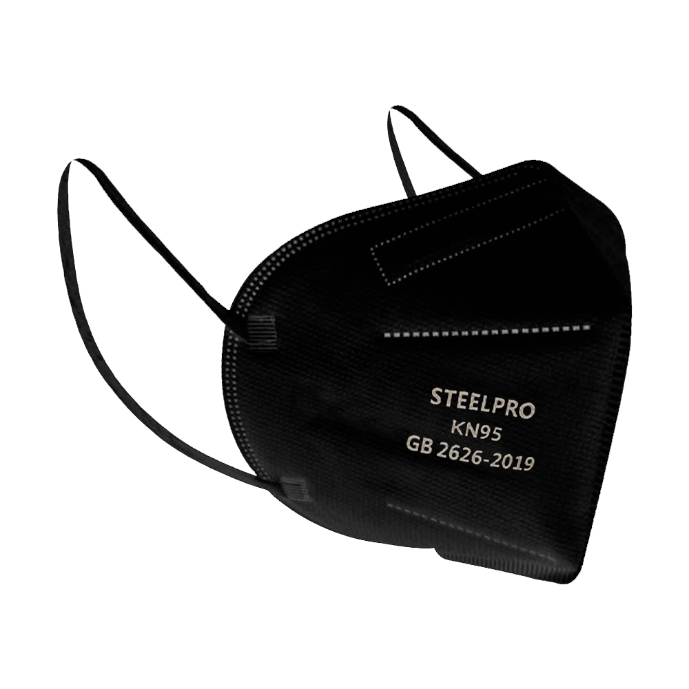 RESPIRADOR DESCARTABLE KN95 (10 UN) BLACK - 1