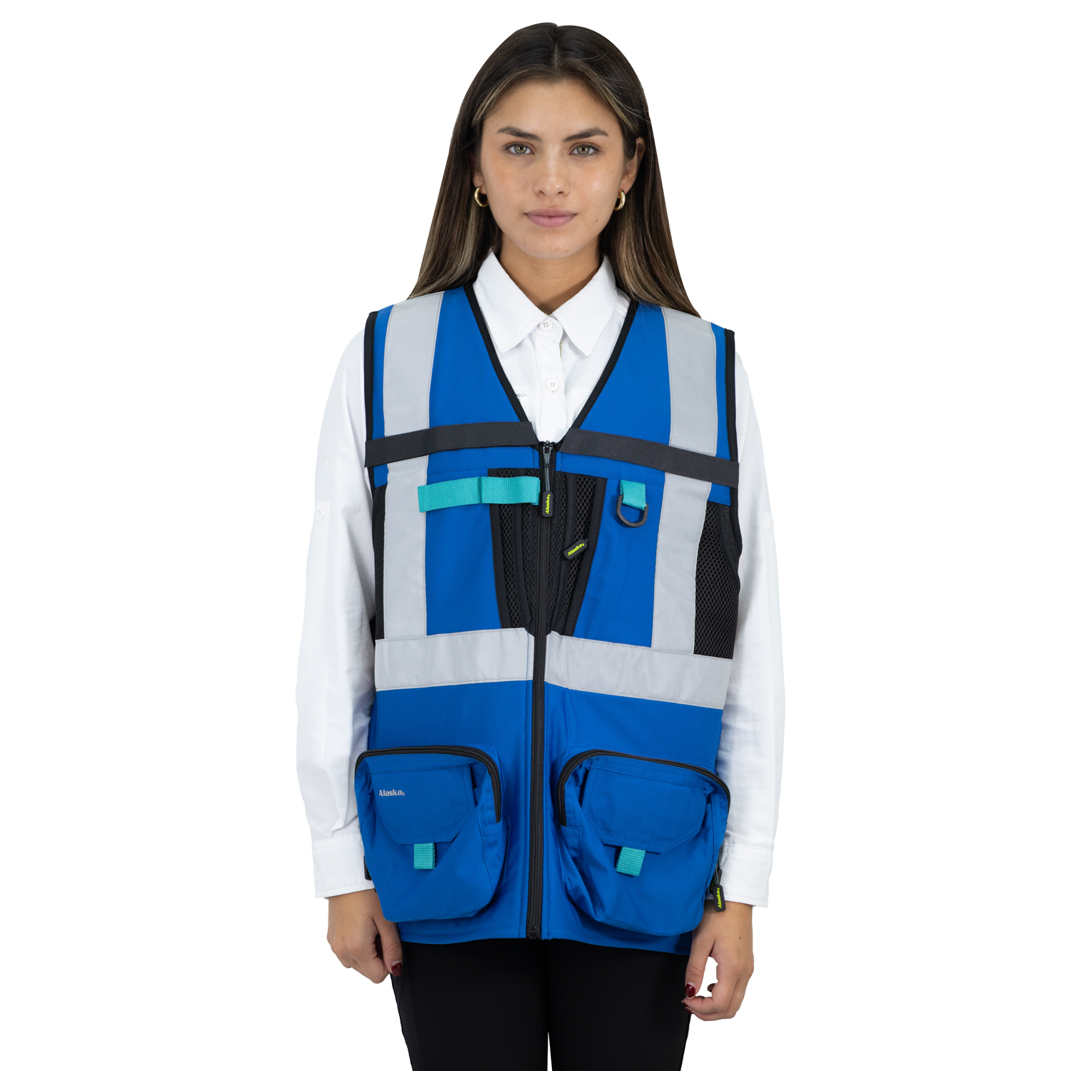 CHALECO GEOLOGO ALASKA XPERT MUJER AZUL - 1