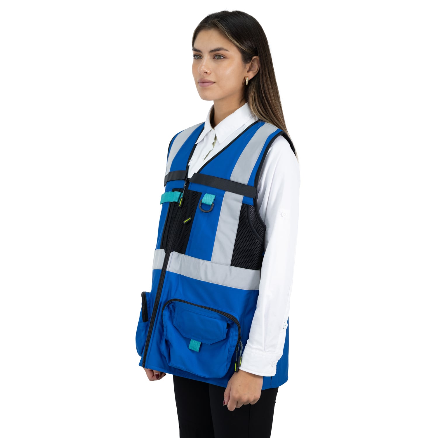 CHALECO GEOLOGO ALASKA XPERT MUJER AZUL - 3