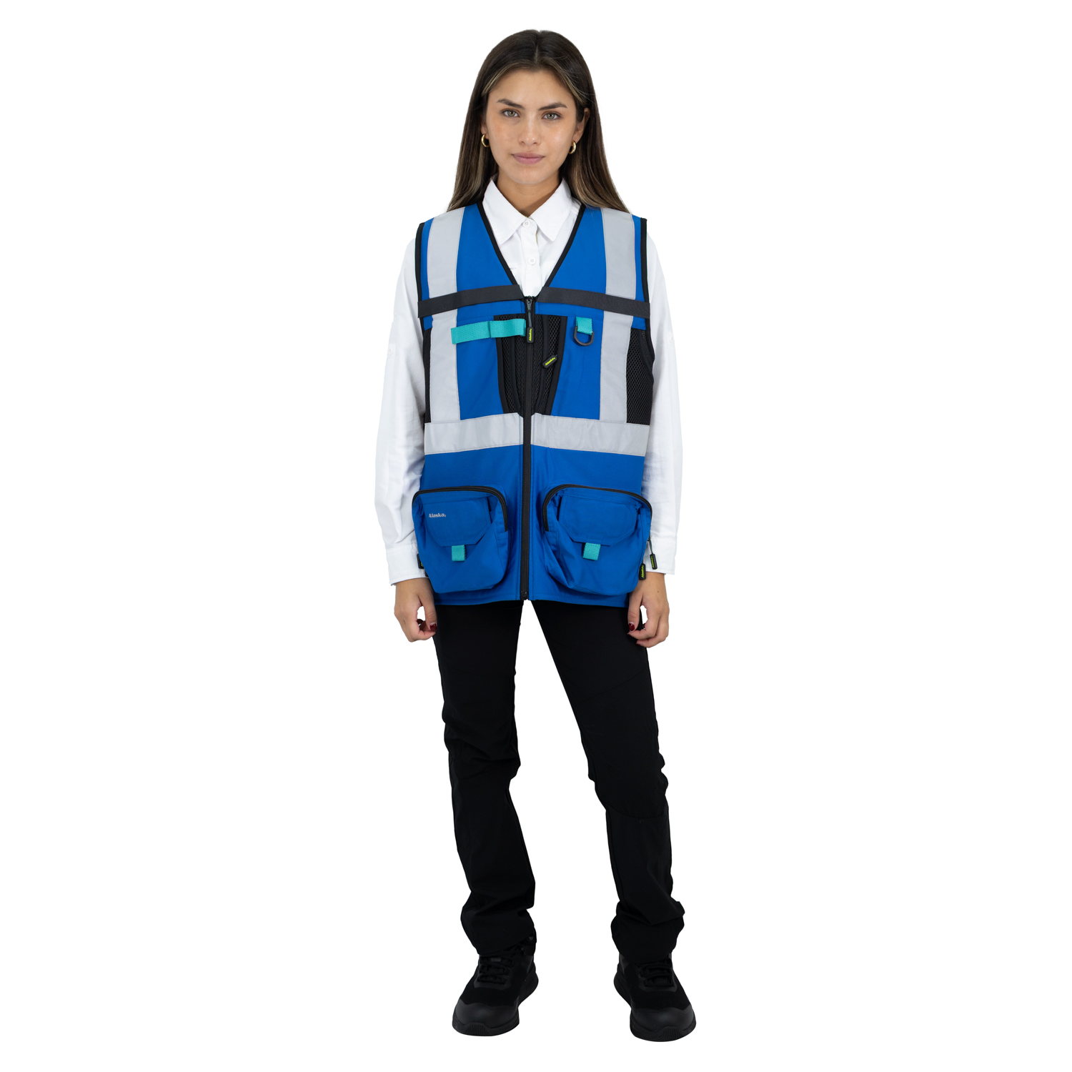 CHALECO GEOLOGO ALASKA XPERT MUJER AZUL - 5