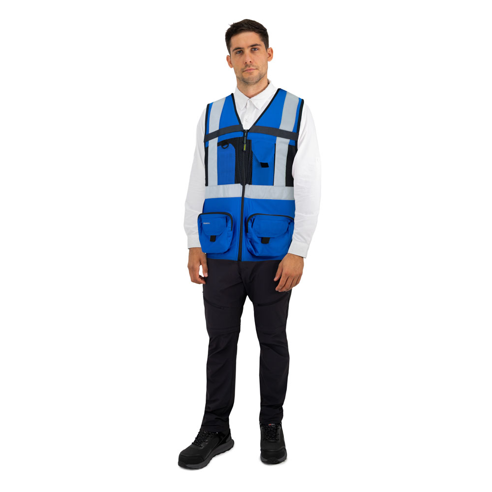 CHALECO GEOLOGO ALASKA XPERT HOMBRE AZUL - 1