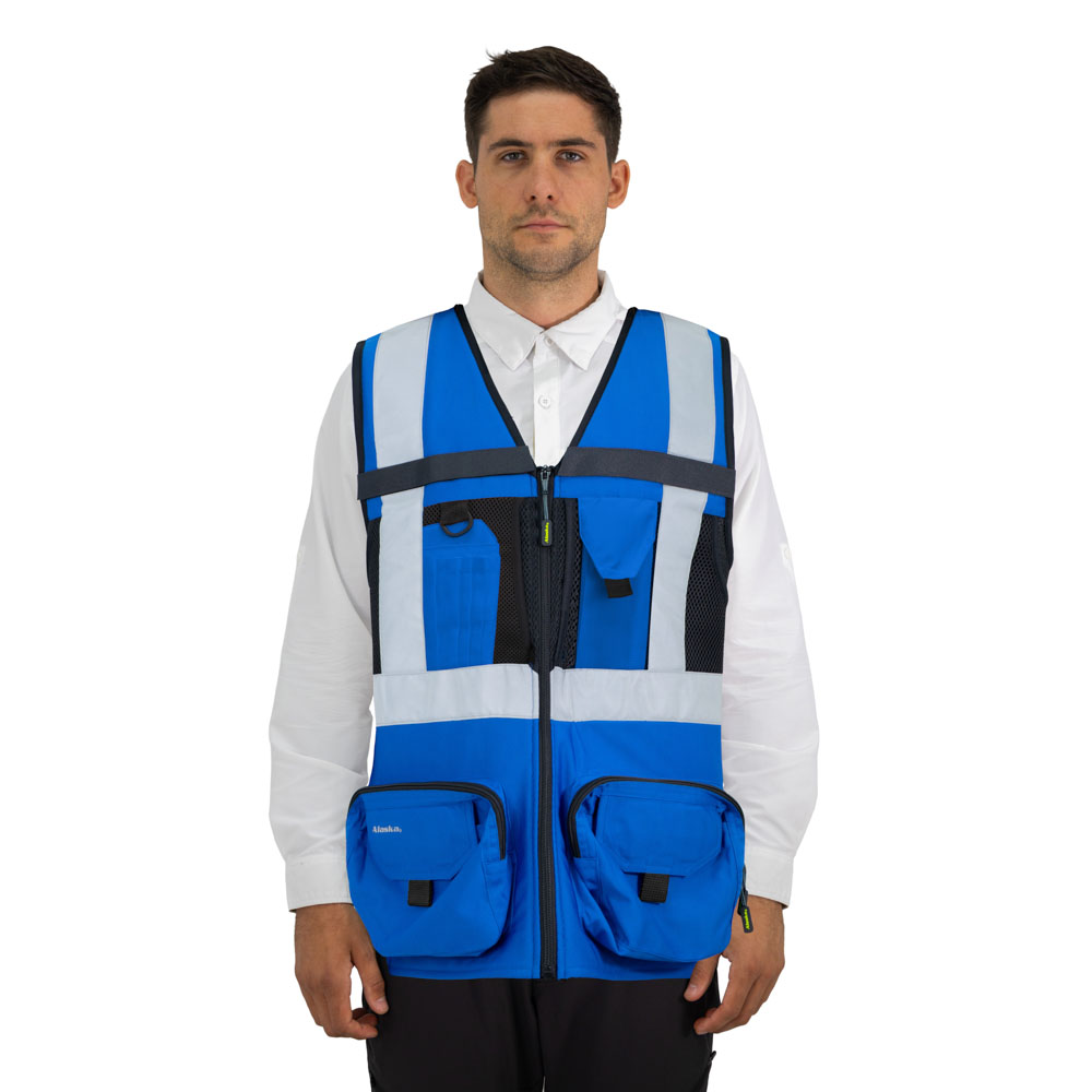 CHALECO GEOLOGO ALASKA XPERT HOMBRE AZUL - 2