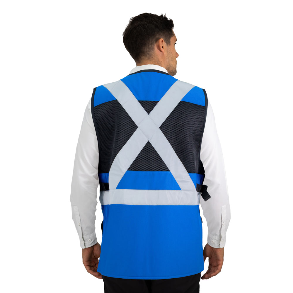 CHALECO GEOLOGO ALASKA XPERT HOMBRE AZUL - 3