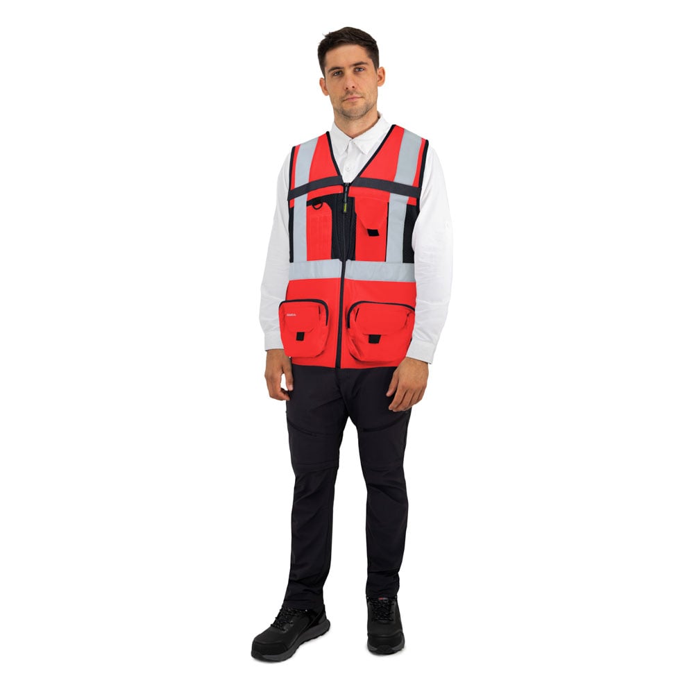 CHALECO GEOLOGO ALASKA XPERT HOMBRE ROJO - 1