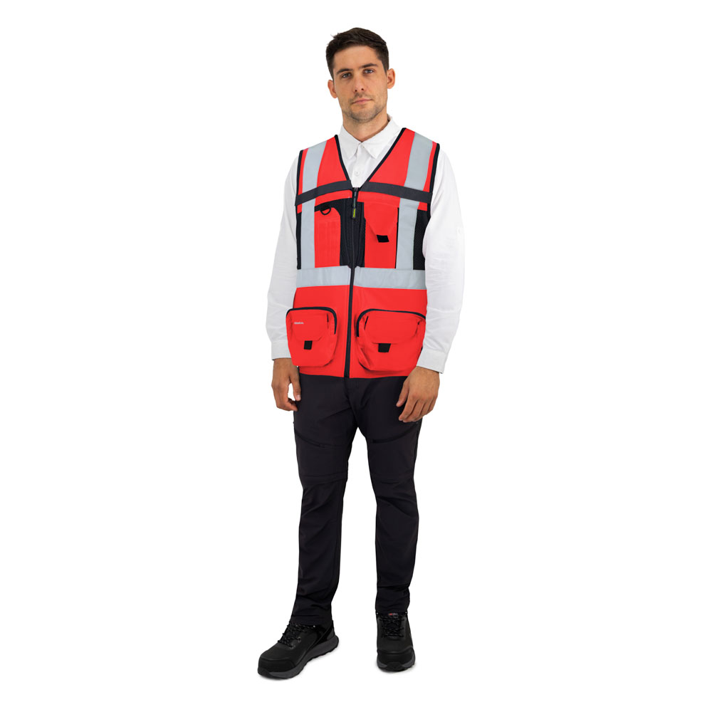 CHALECO GEOLOGO ALASKA XPERT HOMBRE ROJO - 1