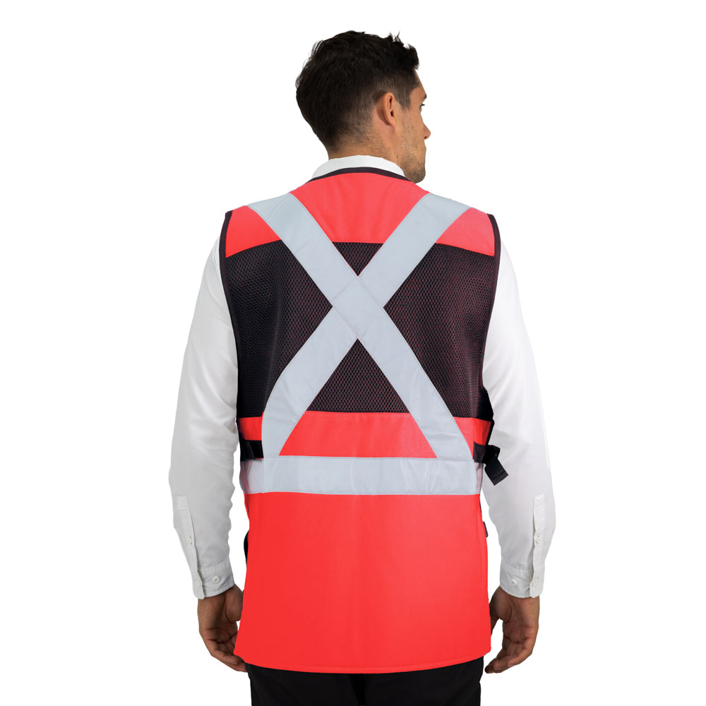 CHALECO GEOLOGO ALASKA XPERT HOMBRE ROJO - 3