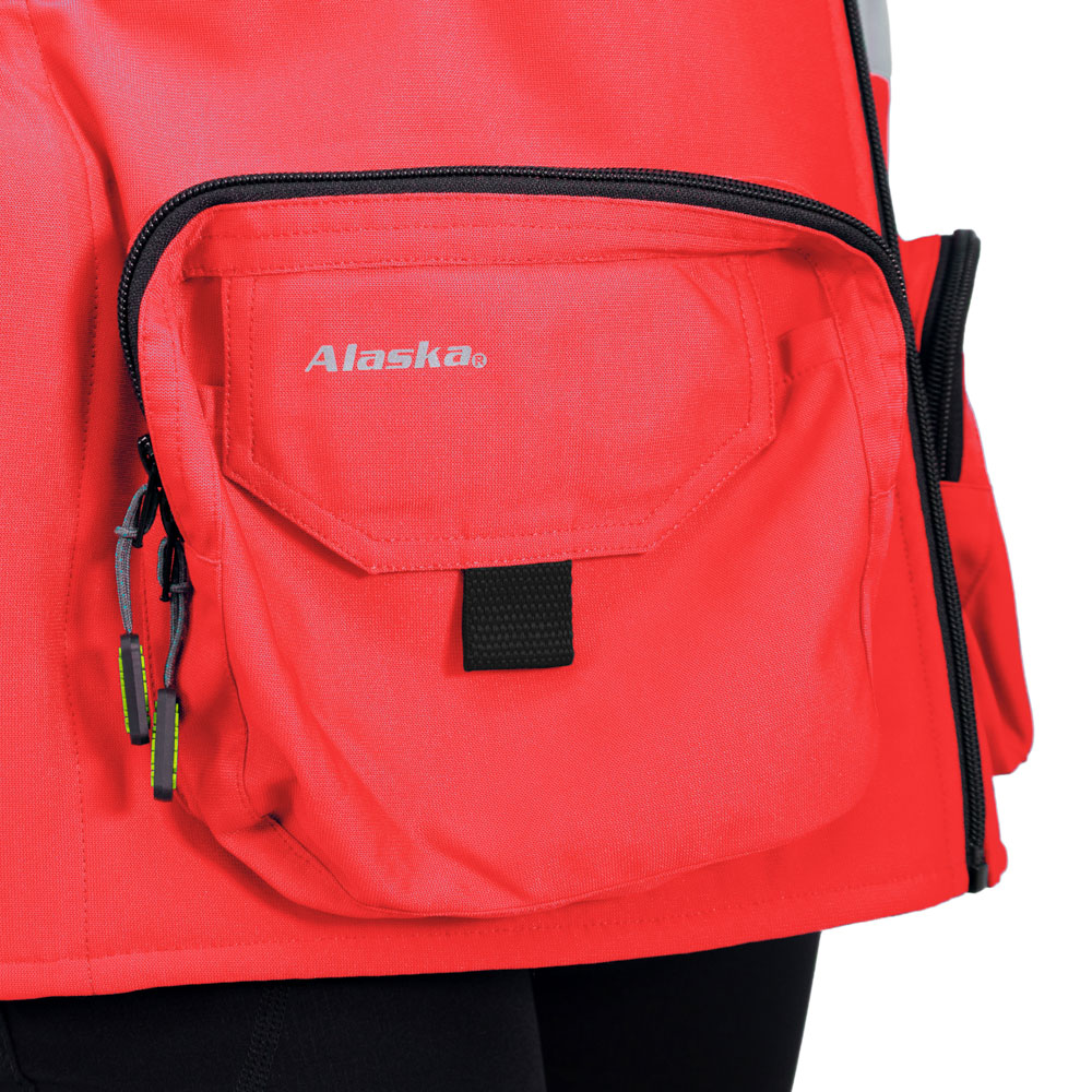 CHALECO GEOLOGO ALASKA XPERT HOMBRE ROJO - 4