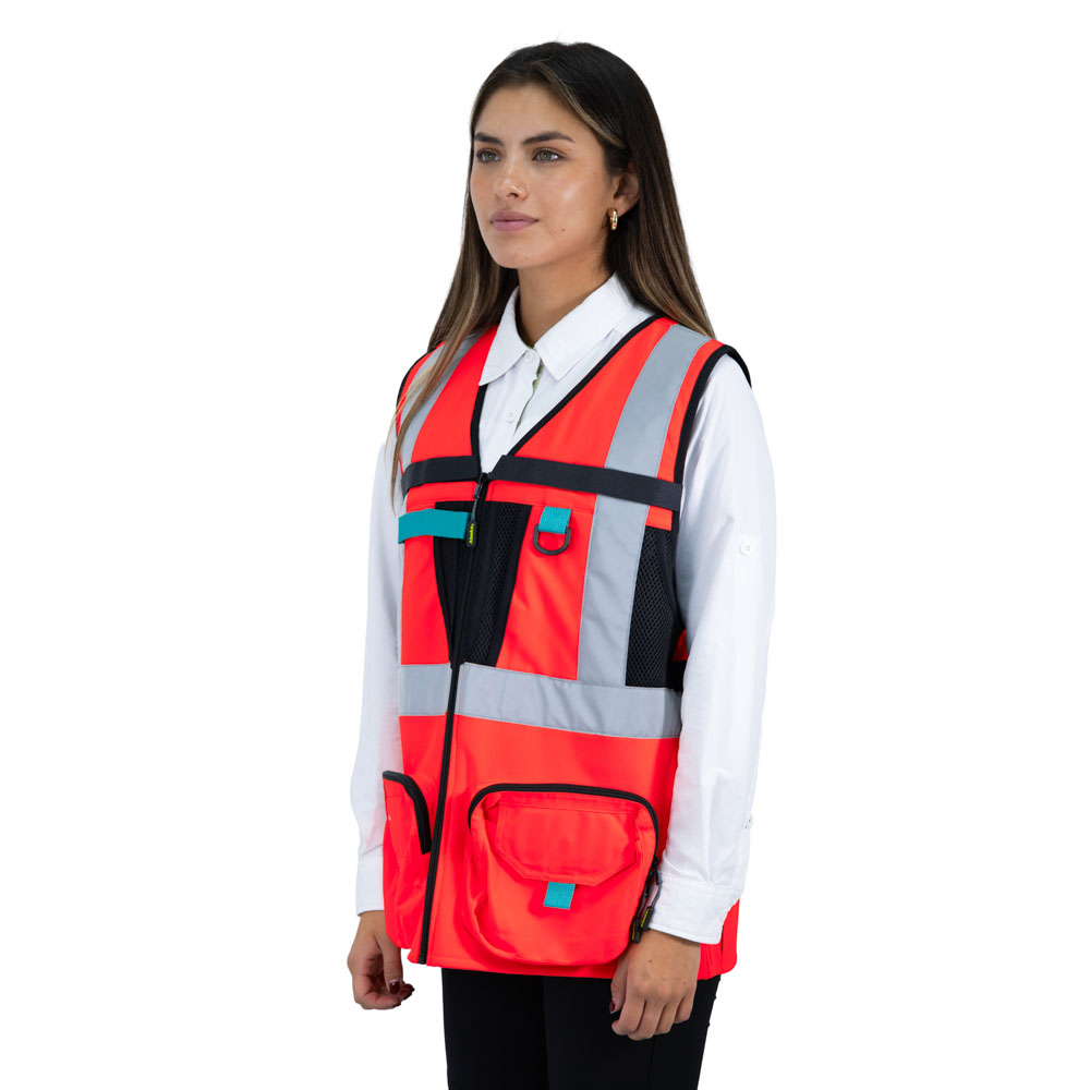 CHALECO GEOLOGO ALASKA XPERT MUJER ROJO - 2