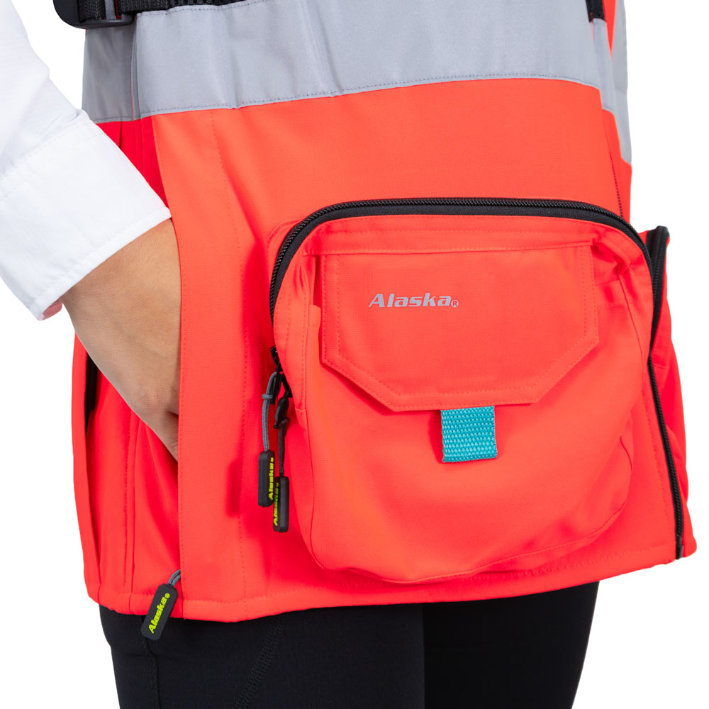 CHALECO GEOLOGO ALASKA XPERT MUJER ROJO - 5