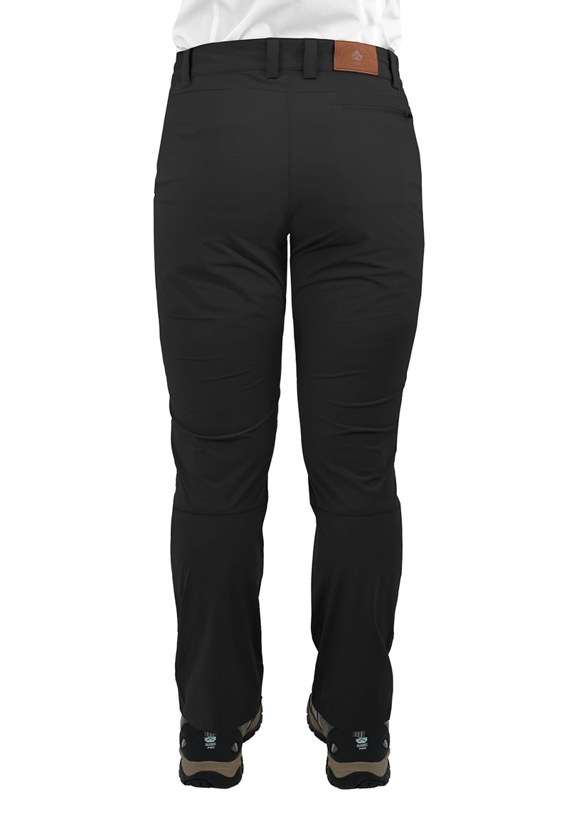 PANTALÓN QUEBEC WILD MUJER NEGRO - 4