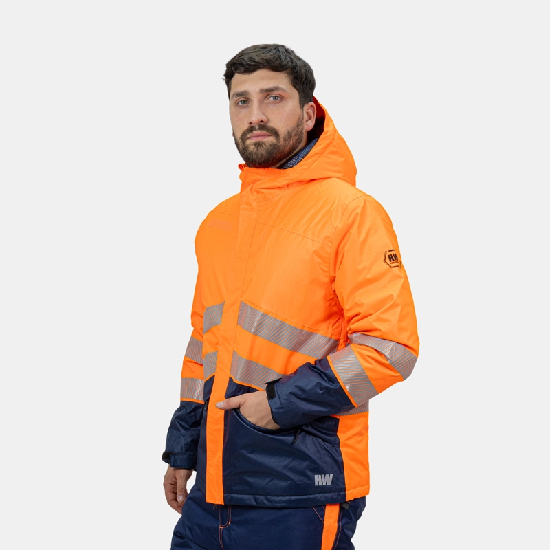 PARKA HW ARTICA NARANJO FLUOR - 1