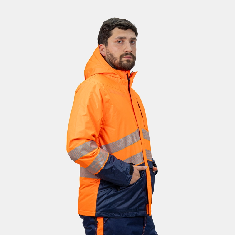 PARKA HW ARTICA NARANJO FLUOR - 2