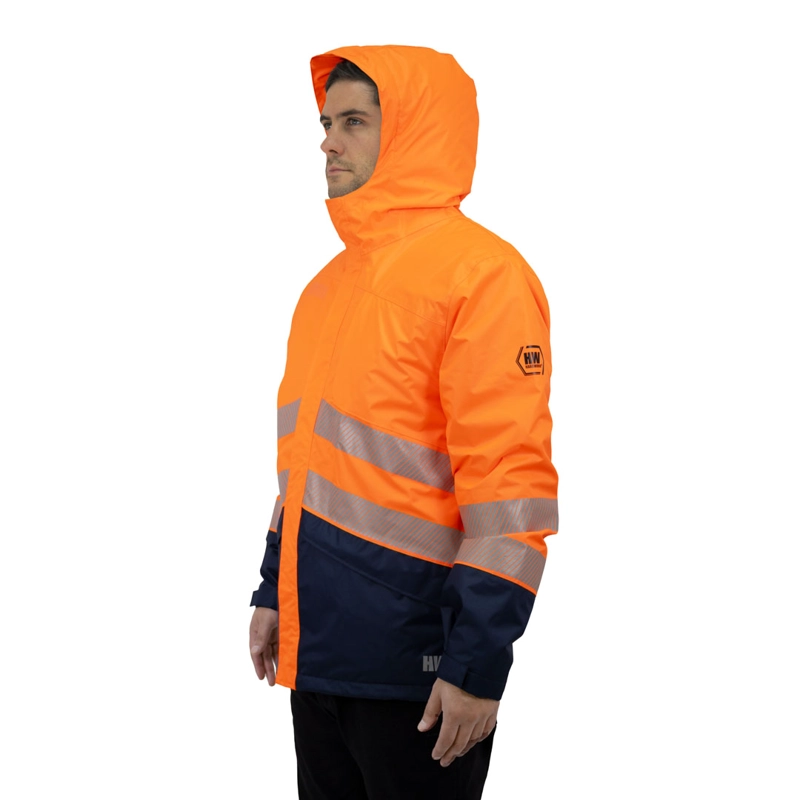 PARKA HW ARTICA NARANJO FLUOR - 3