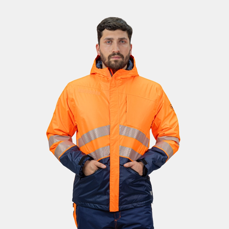 PARKA HW ARTICA NARANJO FLUOR - 4